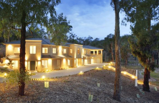 Exterior of new home build in Warrandyte