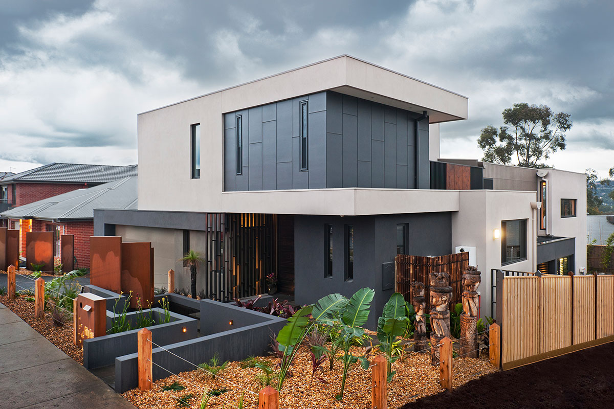 Croydon Split Level Home by Interline Constructions