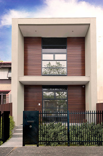 Narrow Block Home Builder